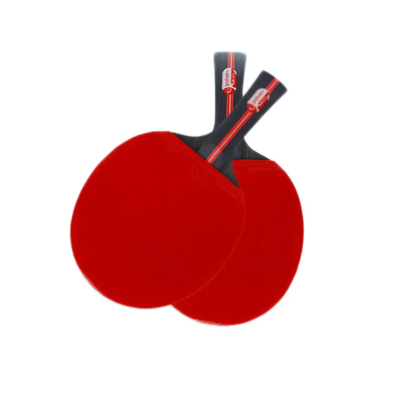 Высококачественный Профессиональный Настольный теннис ракетка с 3 шариками для пинг-понга Портативная сумка Упакованные ракетки для Понга Набор длинная короткая ручка
