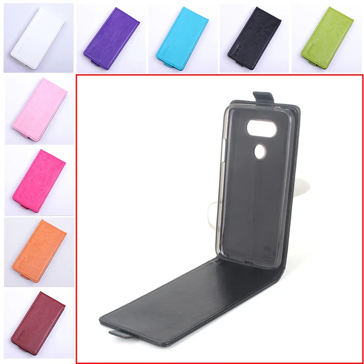

Fashion 9 Colors Phone Case for LG G5 H850 H830 Flip Leather Cover Case Vertical Back Cover Open Up and Down