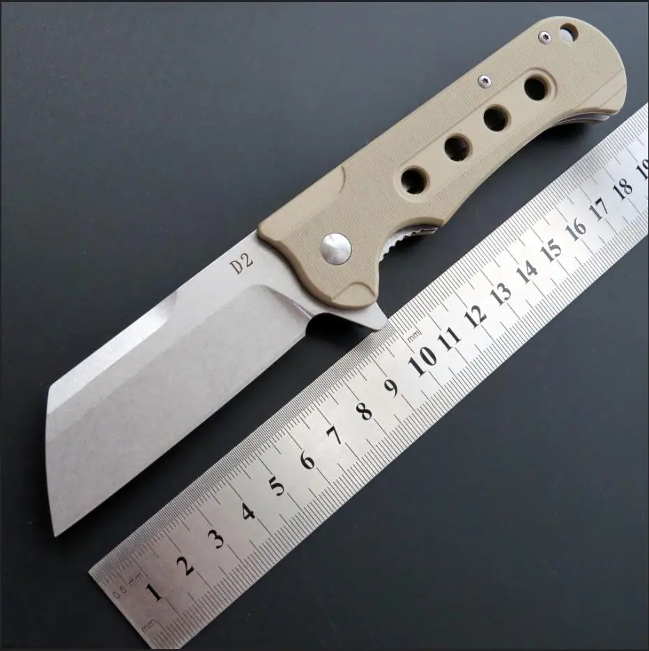 Eafengrow EF45 58-60HRC D2 лезвие G10 ручка складной нож инструмент для выживания кемпинга охотничий карманный нож тактический edc Открытый инструмент - Цвет: A2