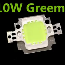 WAVGAT 10 Вт светодиодный чип Интегрированный зеленый высокой мощности 10 Вт светодиодный бисер 10 вт зеленый светодиодный чип 450-540lm 10 Вт светодиодный чип 10 шт