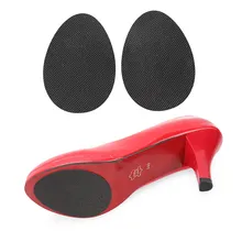 1Pair=2pcs Anti-Slip Self-Adhesive Shoes Mat Forefoot Sticker High Heel Sole Protector Rubber Shoe Pads Cushion Non Slip Insole