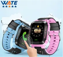 New Smart Phone Watch Children Kid Wristwatch Y21 GSM GPRS GPS Locator Tracker Anti-Lost Smartwatch Child Guard for iOS Android