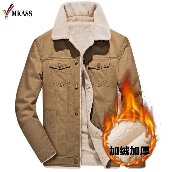 Mens Winter Bomber Jackets Men Army Outerwear Tactical Jackets Mens Cotton Thick Fur Collar Warm Coats M-4XL casaco masculino