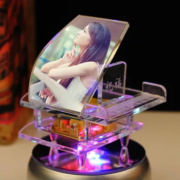 

Fashion Birthday Girls Creative Music Boxes DIY Custom Girls Special Romantic Christmas Piano Gifts Music Boxes Home Decoration