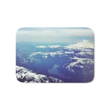 

Mountain Bath Mat Carpet Home Living Room Bedroom Kitchen Entrance Doormat Outdoor Rugs