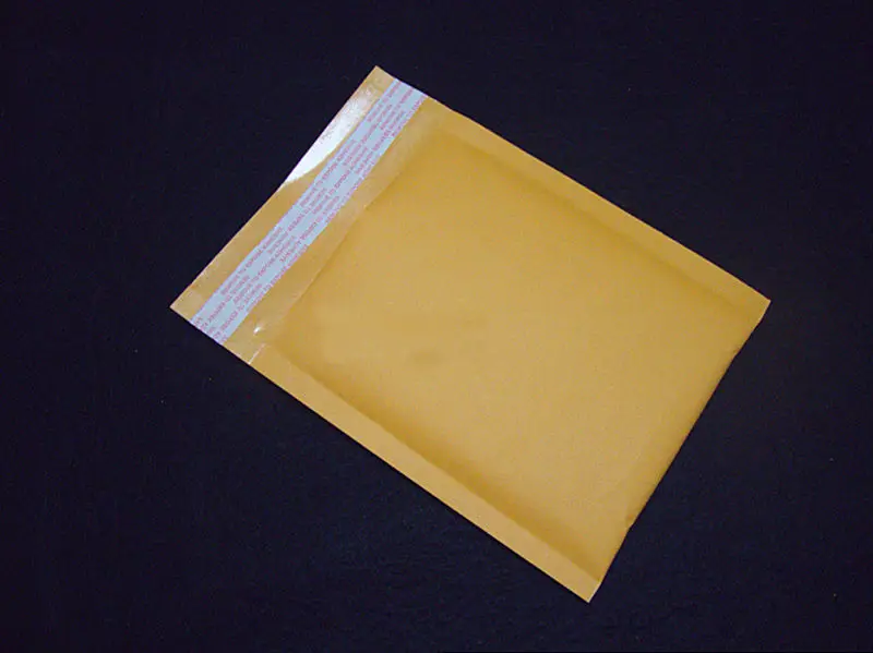 Peerless 10 шт./компл. 90x130 мм Симпатичные Желтые kraft Бумага пузырь конверты подарки Вышивка Крестом Пакет конверты офиса и школы supplie