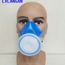 Высококачественная респираторная Пылезащитная маска 1678 Типа Резиновая Респиратор маска против твердой пыли твердая Пылезащитная маска отправить 10 фильтров