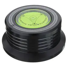 3In1 Metal Record Clamp Lp Disc Stabilizer Turntable For Vinyl Record Turntable Vibration Balanced(Black