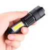 Фонарик COB светодиодный рабочий свет Mini UV, масштабируемая фокусировочная лампа, водонепроницаемый Ручной Карманный фонафонарь, аварийное освещение 14500/AA ► Фото 2/6