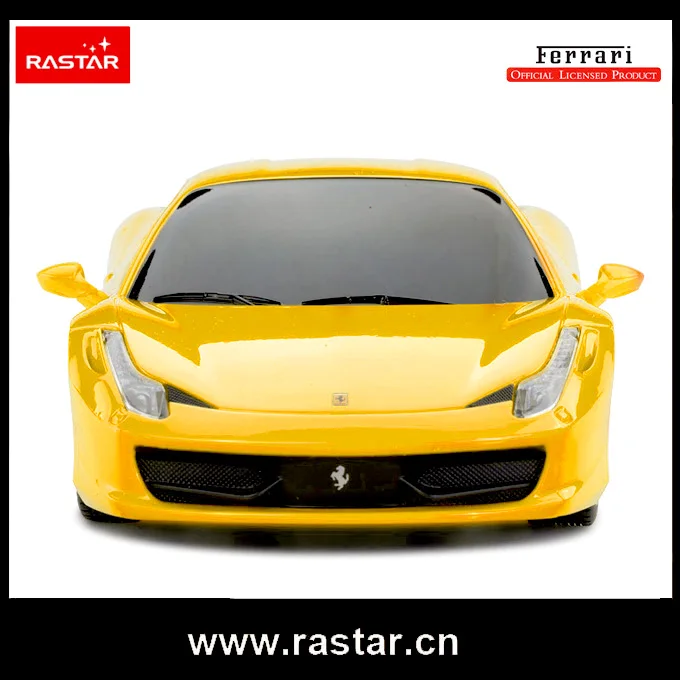 Rastar лицензированный 1:24 Ferrari 458 Italia беспроводной пульт дистанционного управления гоночный автомобиль игрушки 46600 Рождественский подарок