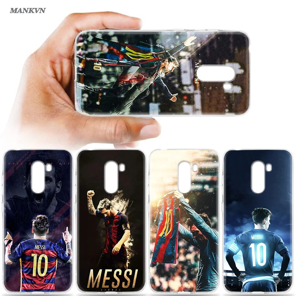 

Leo Messi Print Case for Xiaomi Mi A2 8 Lite Poco Pocophone F1 Silicone Cover Cases for Redmi Note 6 5 Pro Soft TPU Back Shell