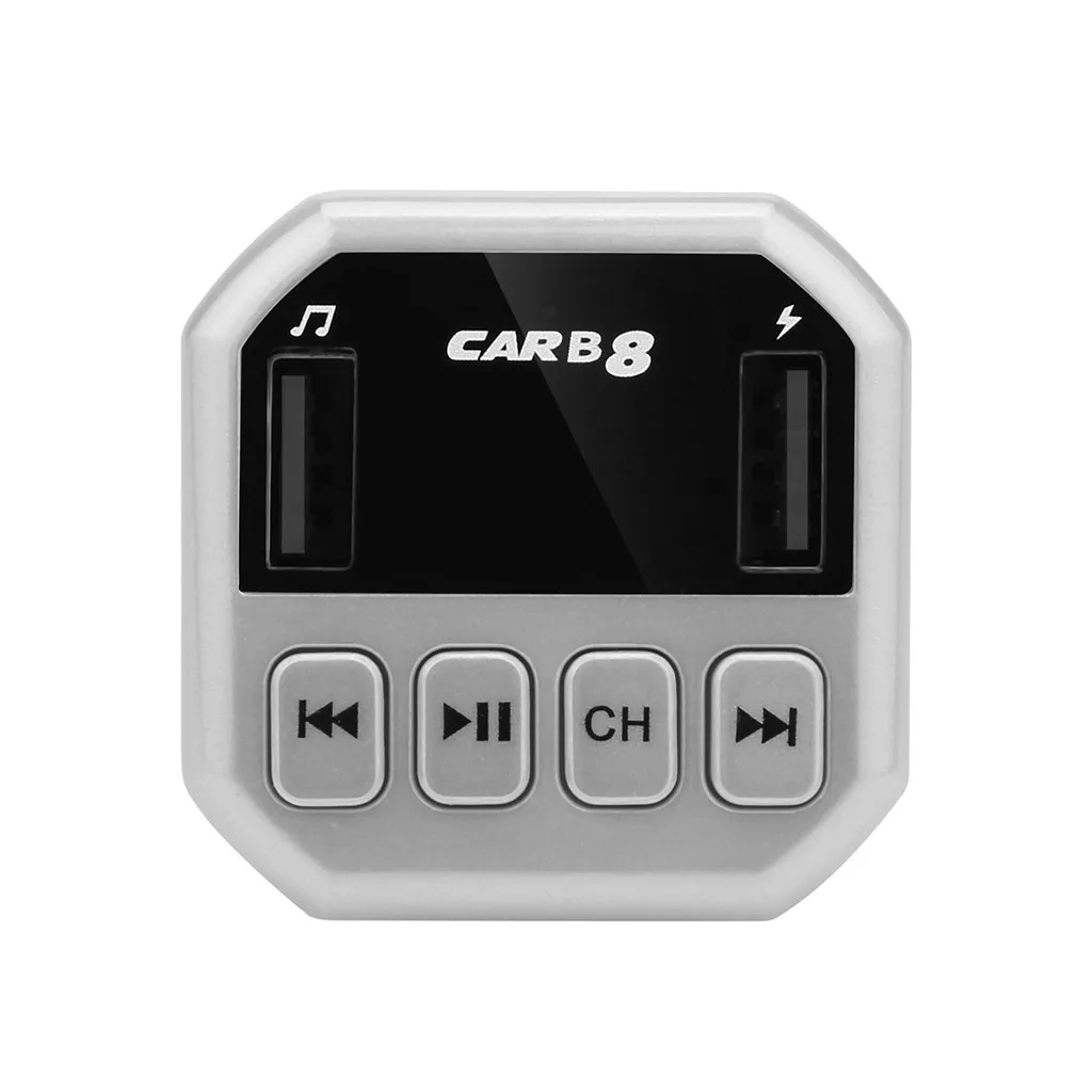 Fm-передатчик Aux модулятор Bluetooth Handsfree автомобильный комплект автомобильный аудио mp3-плеер с 3.1A быстрой зарядкой двойной USB TF карта