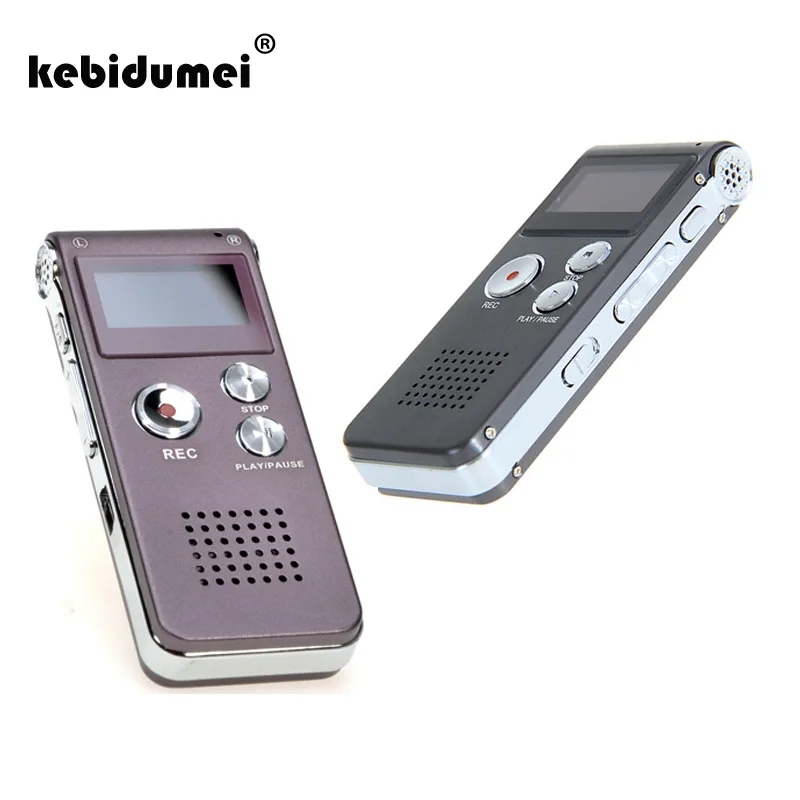

kebidumei Mini USB Flash 8GB 3in 1 Disk Drive Digital Audio Voice Recorder Dictaphone 3D Stereo MP3 Player Grabadora Gravador