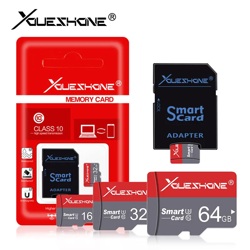 Высокоскоростная карта Micro sd карта памяти карта sd microsd 16 ГБ 8 ГБ класс 10 TF карта 32 Гб 64 Гб 128 ГБ cartao de memoria с адаптером
