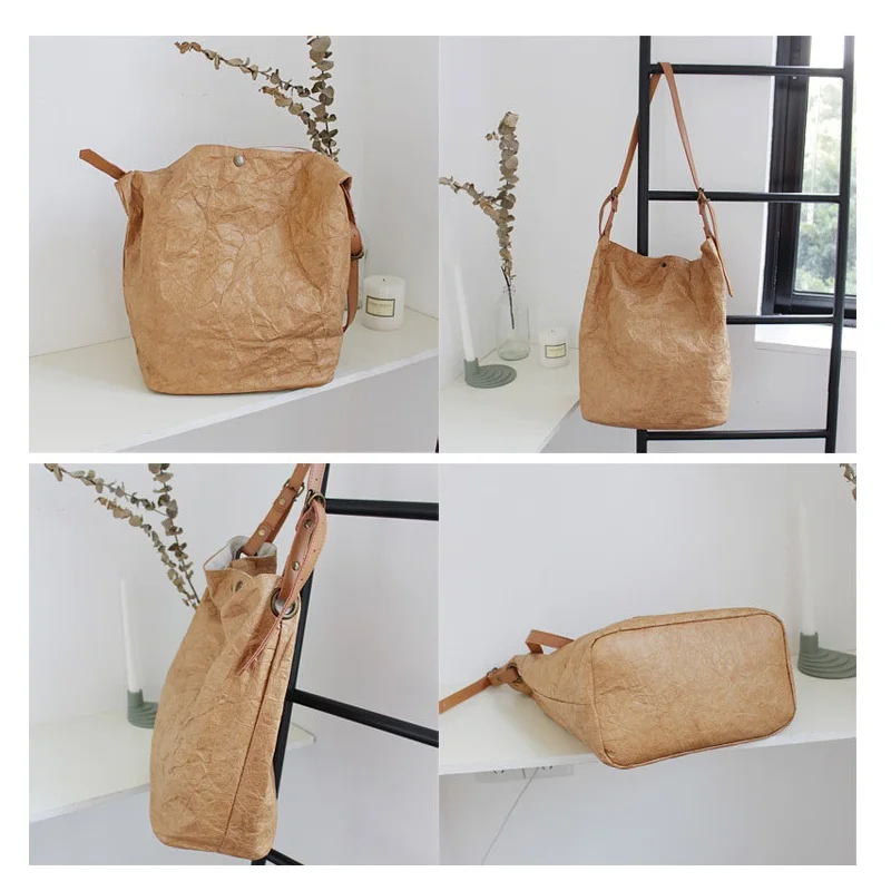 Miyahouse كرافت ورقة كبيرة قدرة المرأة Crossbody حقيبة خمر أسلوب بسيط سيدة حقيبة كتف بلون الإناث حقيبة ساعي