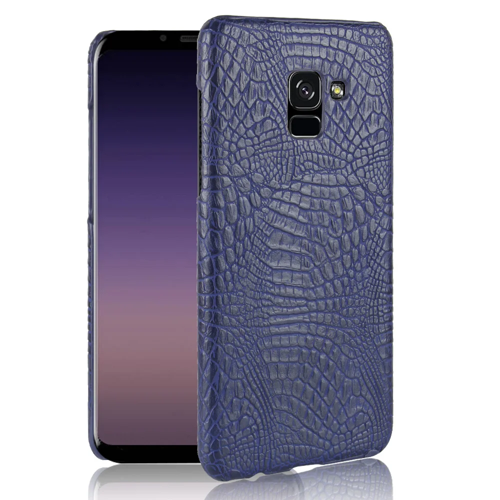 

For Samsung Galaxy A8 Plus Case Luxury Crocodile Skin Hard Cover For Samsung Galaxy A8 Plus Case For Samsung A8 Plus