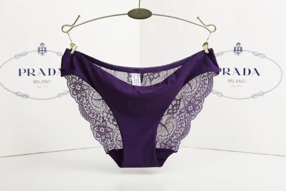 plus size panties New Arrival Women Sexy Lace Panty Women Low Waist Cotton Underwear Sexy Transparent Under wear Ladies high waisted underwear tummy control