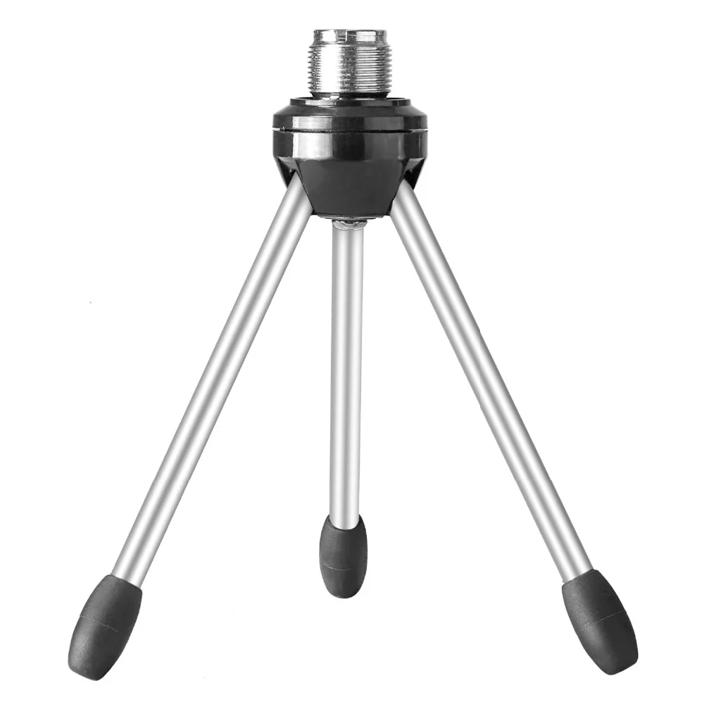 Neewer Foldable Tripod Desktop Microphone Stand Sturdy Iron