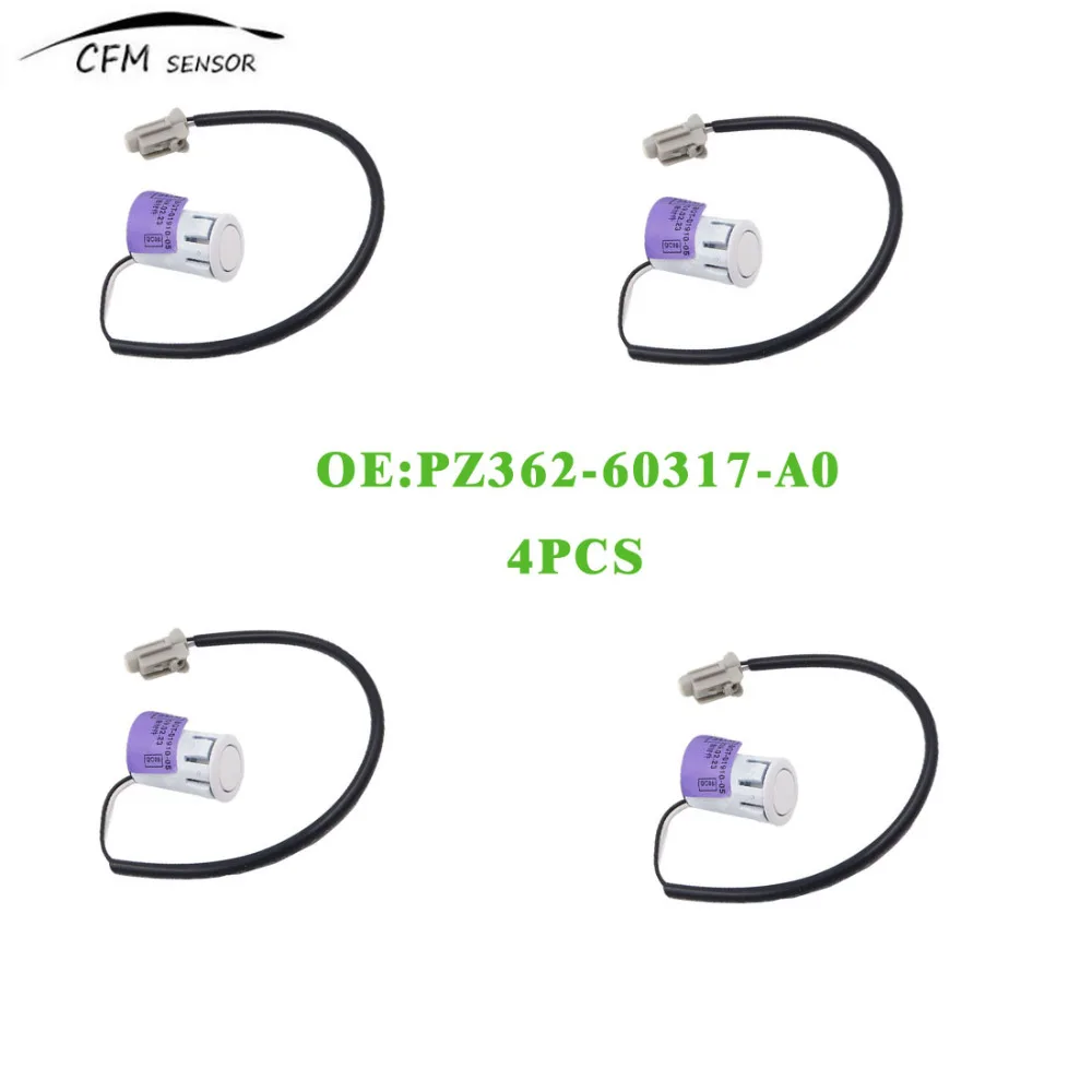4 stks Nieuwe PDC Parking Assist Sensor PZ362 60317 A0 Voor Toyota Land