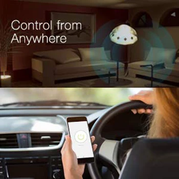 

Switch Alexa Voice Control Switch EU Phone APP Remote Control Smart Button Switch Google Home 110-240V One /Two/Three -Way