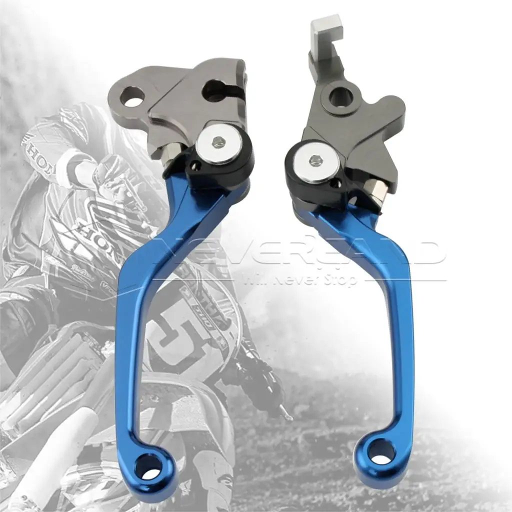 

One Pair CNC Pivot Brake Clutch Levers For Honda SL230 1997-2004 XR230/MOTARD 2005-2012 L03K/R05K Blue D10