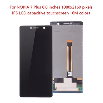 

Original 6.0" For NOKIA 7 Plus LCD Touch Screen Digitizer Replacment For NOKIA 7 Plus Display For NOKIA E9 Plus LCD TA-1062 LCD