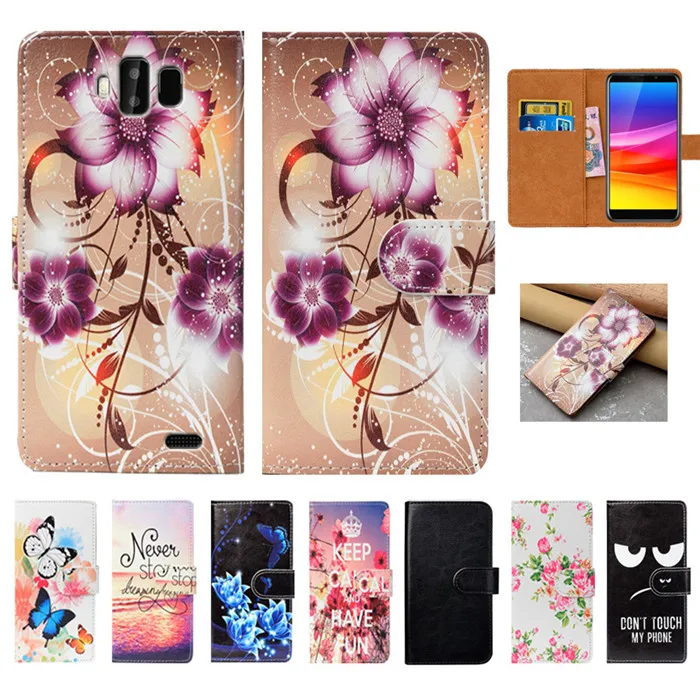 

For Jinga Joy PRO Case High Quality Pu Leather 5.5" Print Flip Wallet Case Back Cover Book Case For Jinga Joy PRO