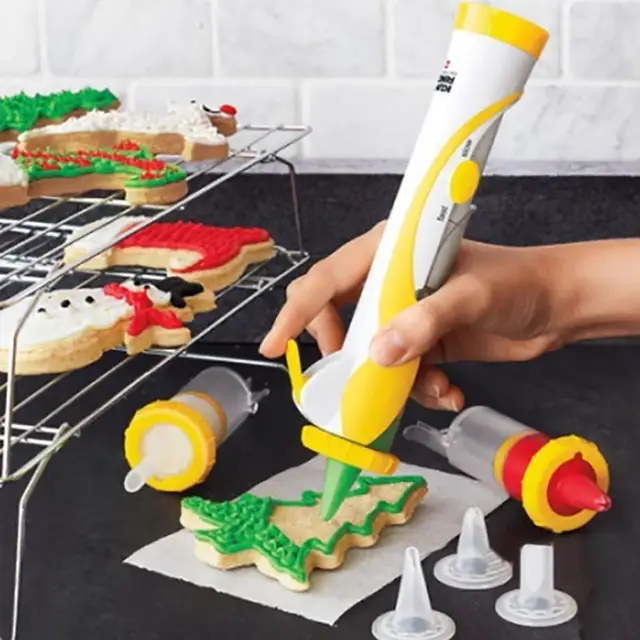 Pastry Decorating Tool,Electric Cookies Press Cake Sierra