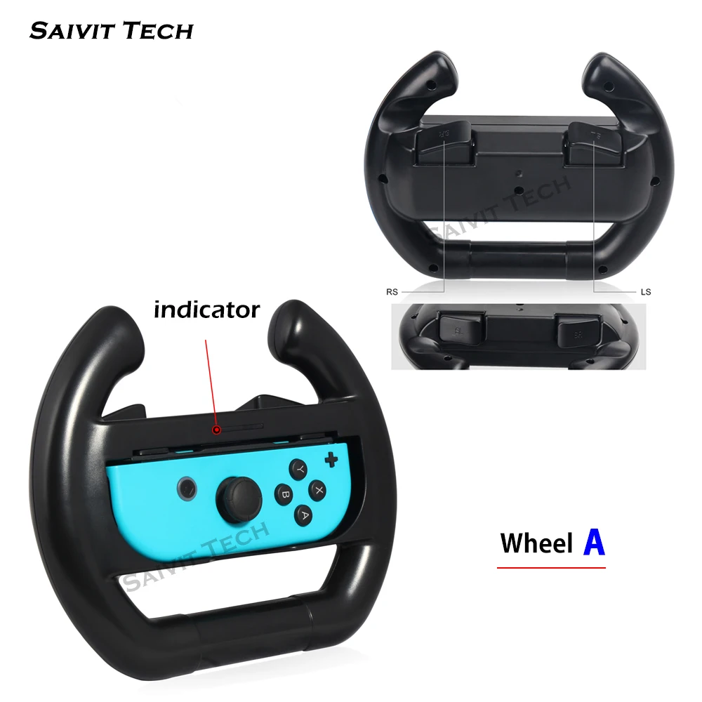 Nintendos Nintendo Switch Joy con контроллер гоночный руль Nintendoswitch перечисленные ручками для