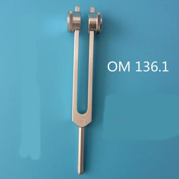 

136.1HZ tuning fork testing OM tuning fork