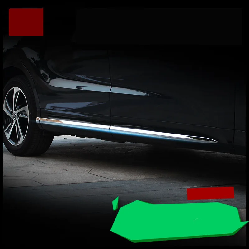 

lsrtw2017 stainless steel car styling car body trims for honda odyssey 2015 2016 2017 2018