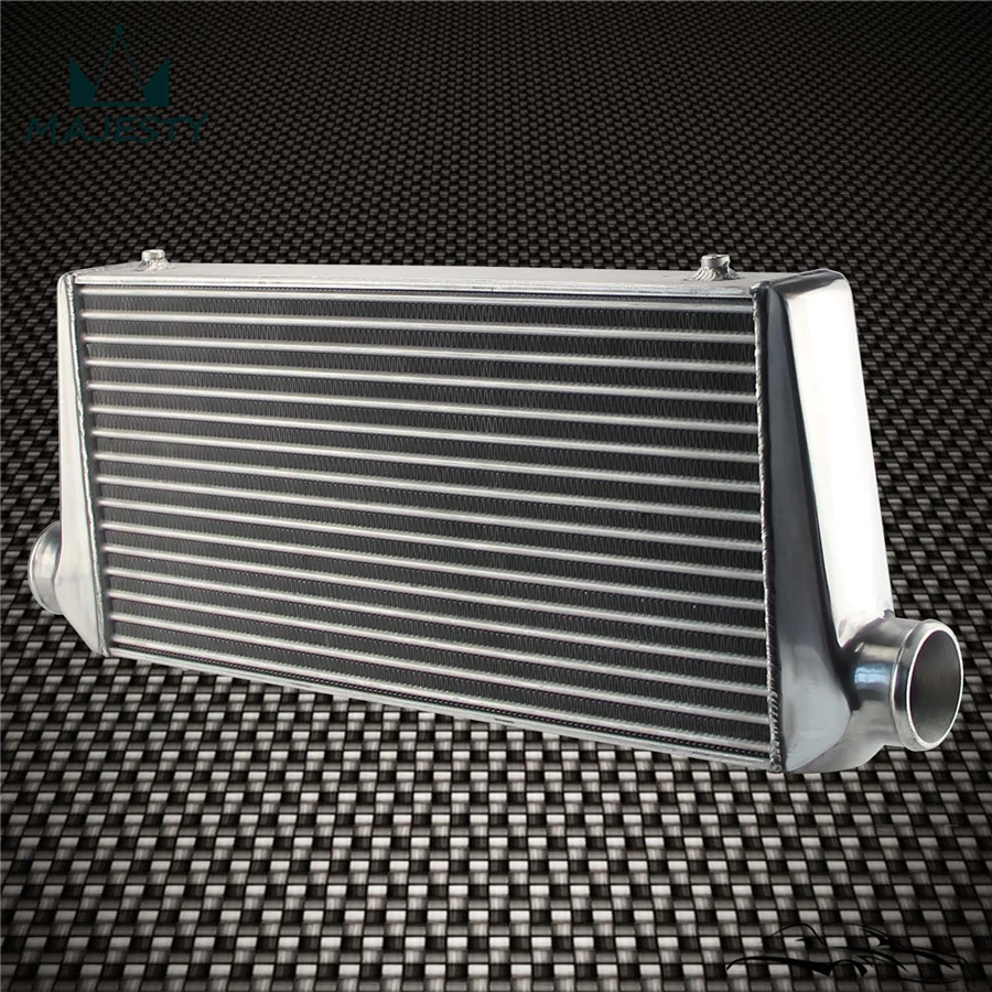 

Aluminum Front Mount Tube-fin Intercooler 600*300*76mm In/outlet 3" FMIC