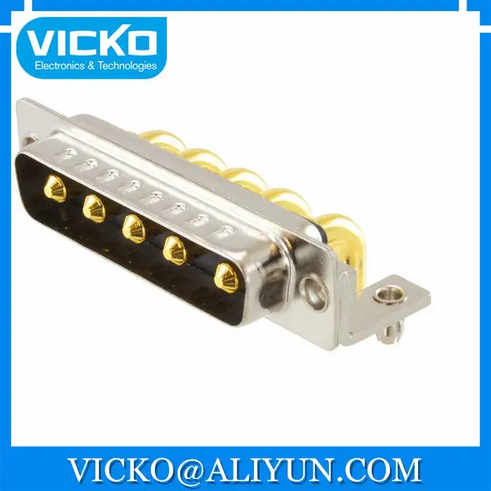 

[VK] 684M5W5103L461 CONN D-SUB PLUG 5POS R/A SOLDER Connectors