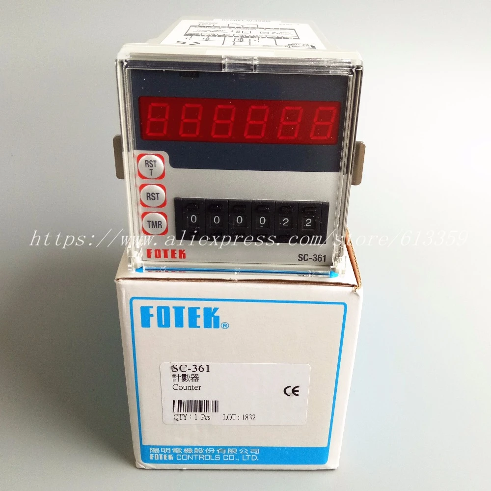 Details about / 1pcs New FOTEK counter SC-321