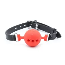 Silicone Mouth Gag Oral Open Mouth Breathable Ball Gag Restraints Flirting Sex Toys for Couples Adult Erotic Game цена Silicone Mouth Gag Oral Open Mouth Breathable Ball Gag Restraints Flirting Sex Toys for Couples Adult Erotic Game цены онлайн