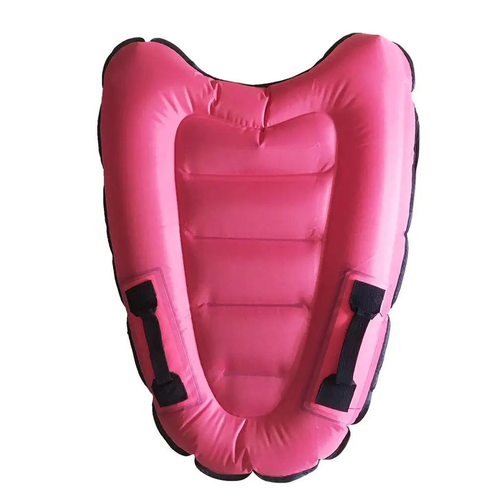 buy 2019 New Super elastic Senior Inflatable Floating Plate Bathing Toys Children Swimming Laps Floating Bed Surfboard