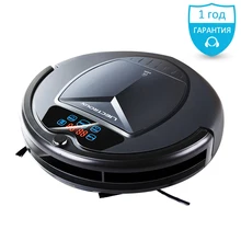 LIECTROUX B3000 Robot Vacuum Cleaner,Touch Screen,for home,brush,Auto-Charge,Matt Finish,Schedule,Remote,battery,Virtual Blocker