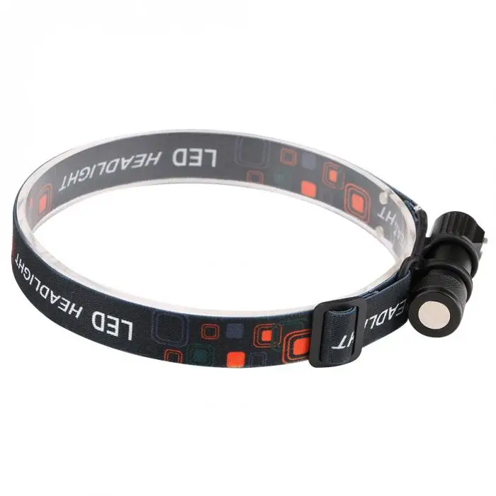 1 Pcs Headlight Headlamp LED Flashlight USB Rechargeable for Outdoor Camping Cycling HVR88