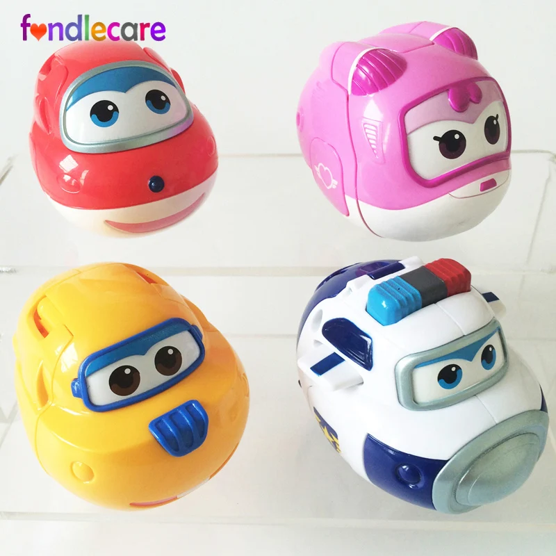 Fondlecare Egg Super Wings робот самолет экшн фигурки трансформирующие игрушки для детей