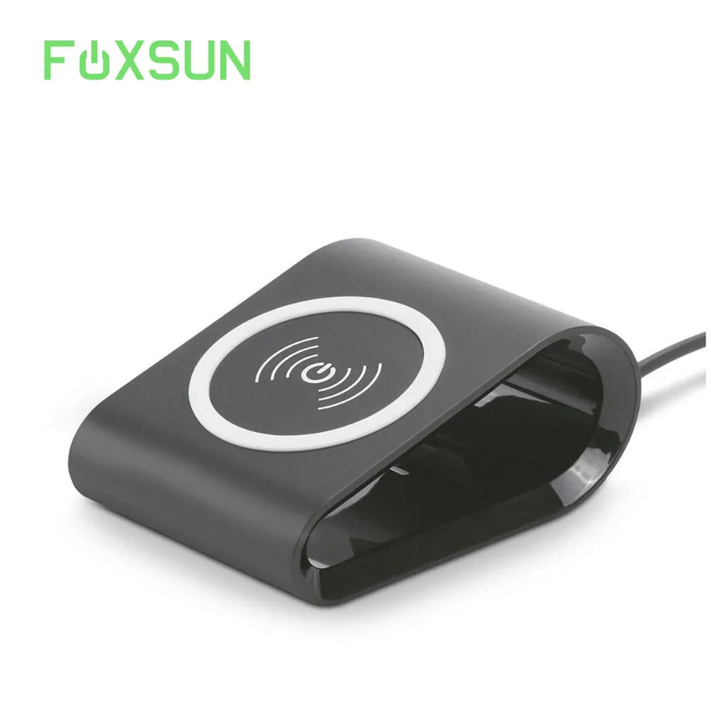 

FOXSUN Qi Wireless Fast Charging Stand and Station for iPhone X, 8, 8 plus, & Samsung Galaxy S9 S8 S7 Note /Qi-Enabled Devices