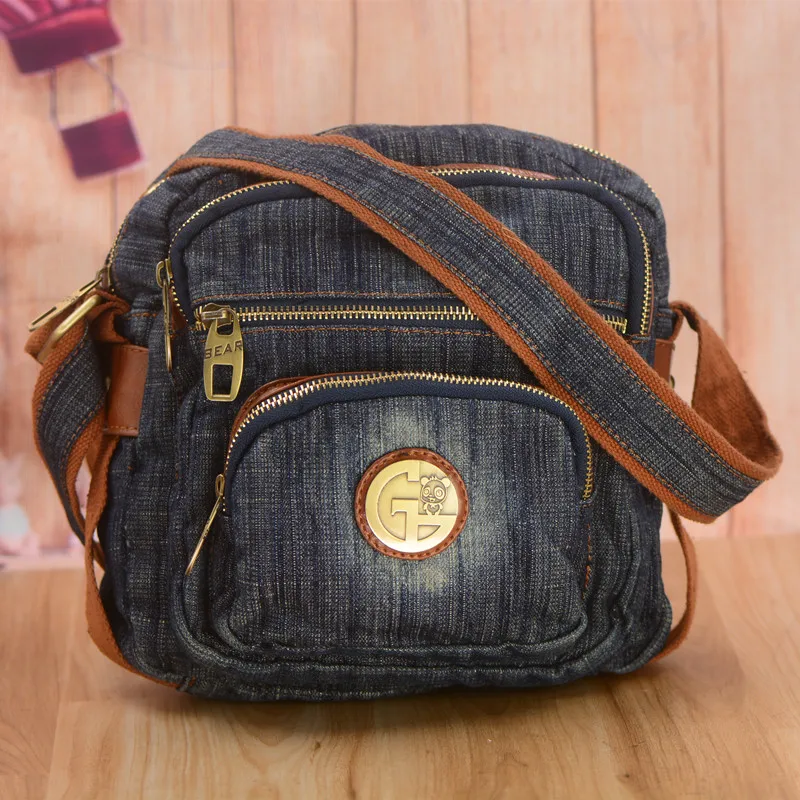 denim bag