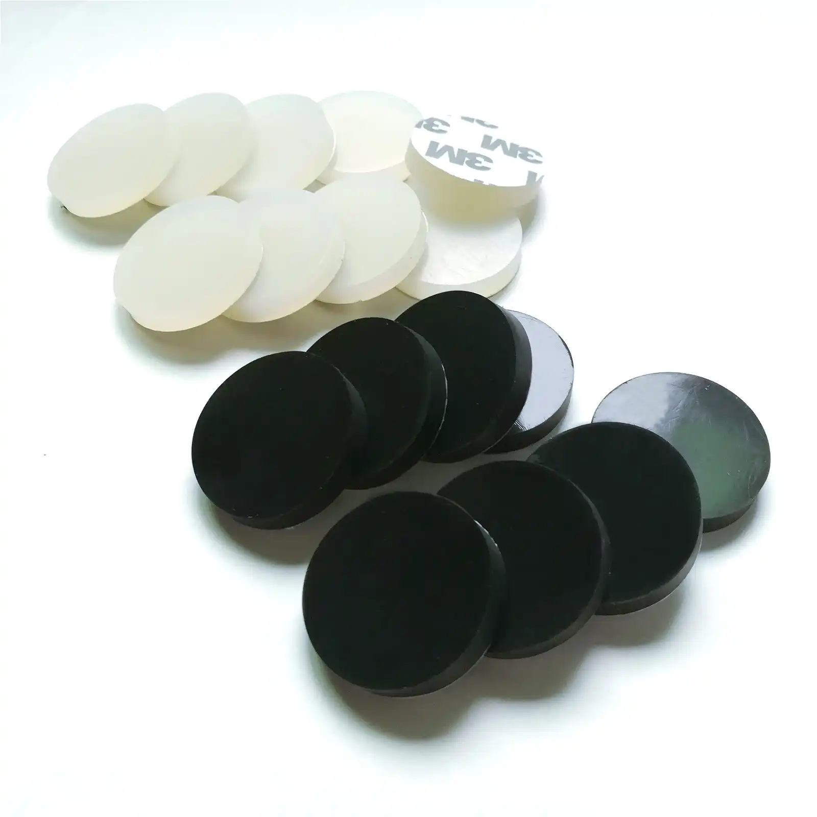 Detail Feedback Questions About Anti Slip Silicone Rubber Pads 30mm Anti Slip Silicone Rubber Pads 30mm Round Furniture Feet Mat White Black Color Self Adhesive