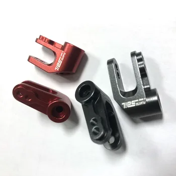 

XBERSTAR Aluminum Servo Horn Servo Arm for 1/7 Traxxas TRAXXAS Unlimited Desert Racer UDR RC Car Upgrade Accessories Red/Gray