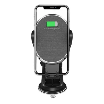 

Qi Wireless Car Mount Charging Charger Dock for iPhone X 8/8 Plus Samsung S9 S8 Note 8 Qi Enabled Devices Holder w Type-c Cable