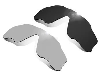 

Glintbay 2 Pieces Polarized Sunglasses Replacement Lenses for Oakley Jawbreaker Stealth Black and Silver Titanium