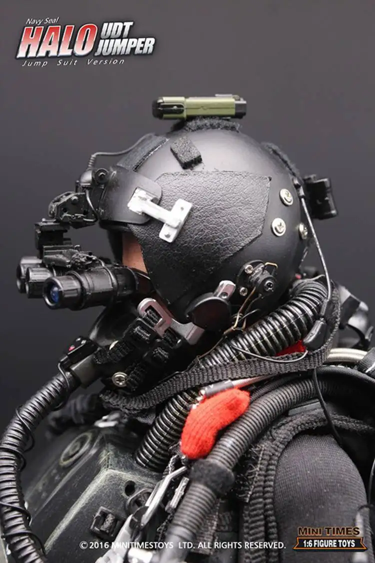 Горячая уплотнения дайверов кельпи солдат фигурка модель десантник 1/6 Halo HAL