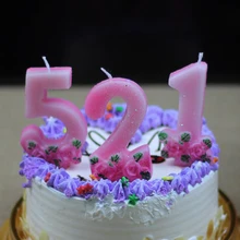 

Digital Party Candle Cake Children Creative Bougie D Coratives Paraffin Wax Candle Making Christmas Bougies Home Decor QQZ326