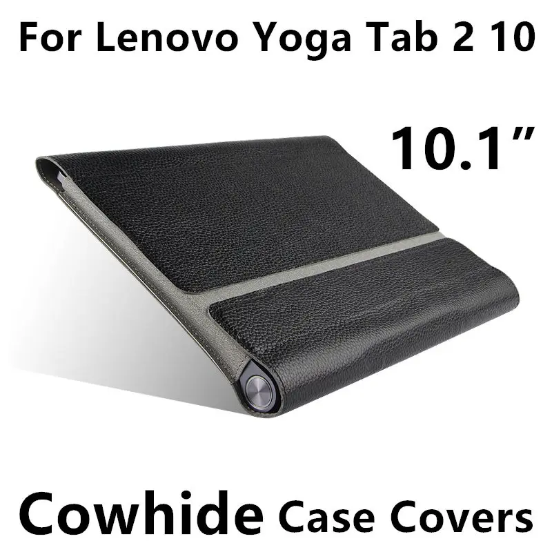 Чехол из воловьей кожи для Lenovo Yoga Tablet 2 10 защитный чехол натуральной YOGA Tab 1050F 1051F