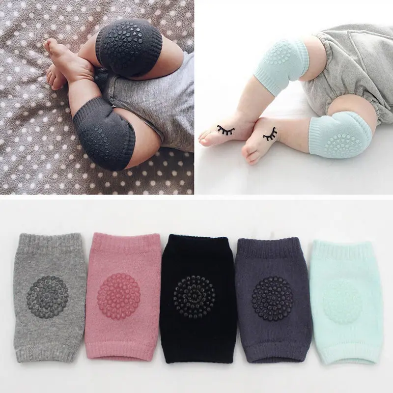 New Safety Baby Kids Crawling Elbow Cushion Infants Toddlers Knee Pads