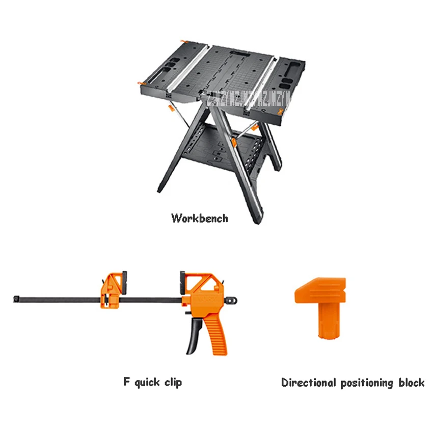 WX051 многоцелевой верстак складной Рабочий стол для инструментов Высокое качество нескользящие деревообрабатывающий верстак портативный бытовой Рабочий стол